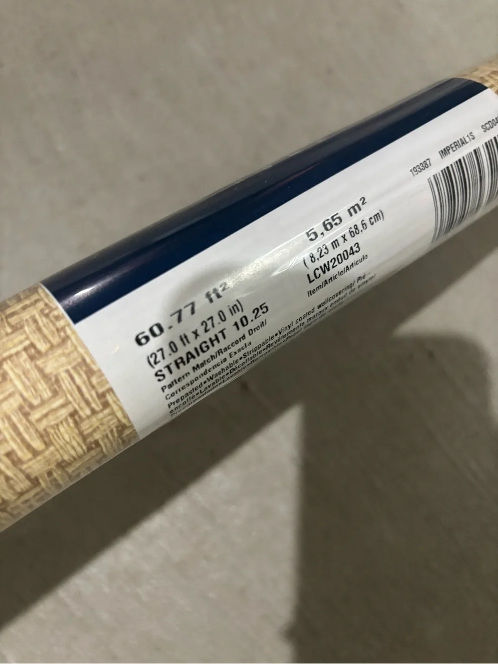 Ralph Lauren Home Beige and Cream Wall paper